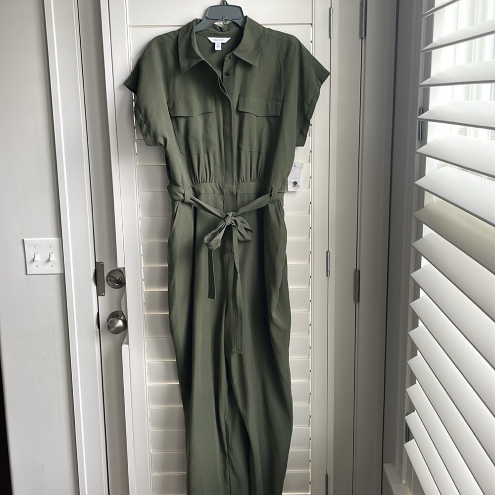 Olive Green Jumpsuit